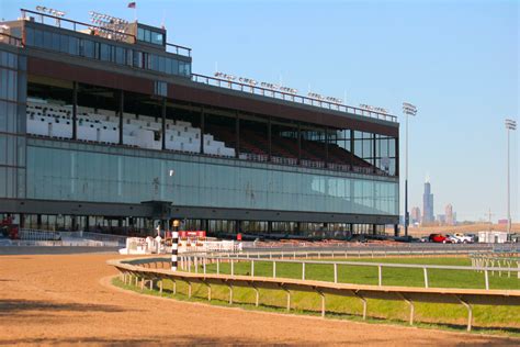 horse race tracks in illinois